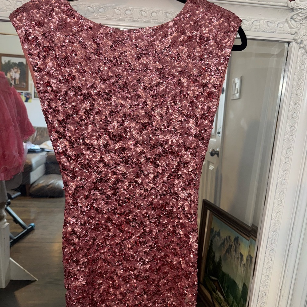 Alice + Olivia Red Sleeveless Bodycon Dress